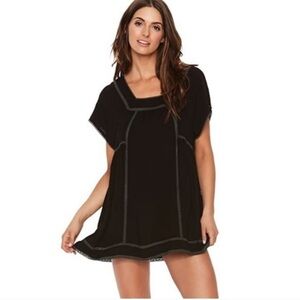 NWT- L*Space- Sz Large- Lynnie Tunic- Black & Grey